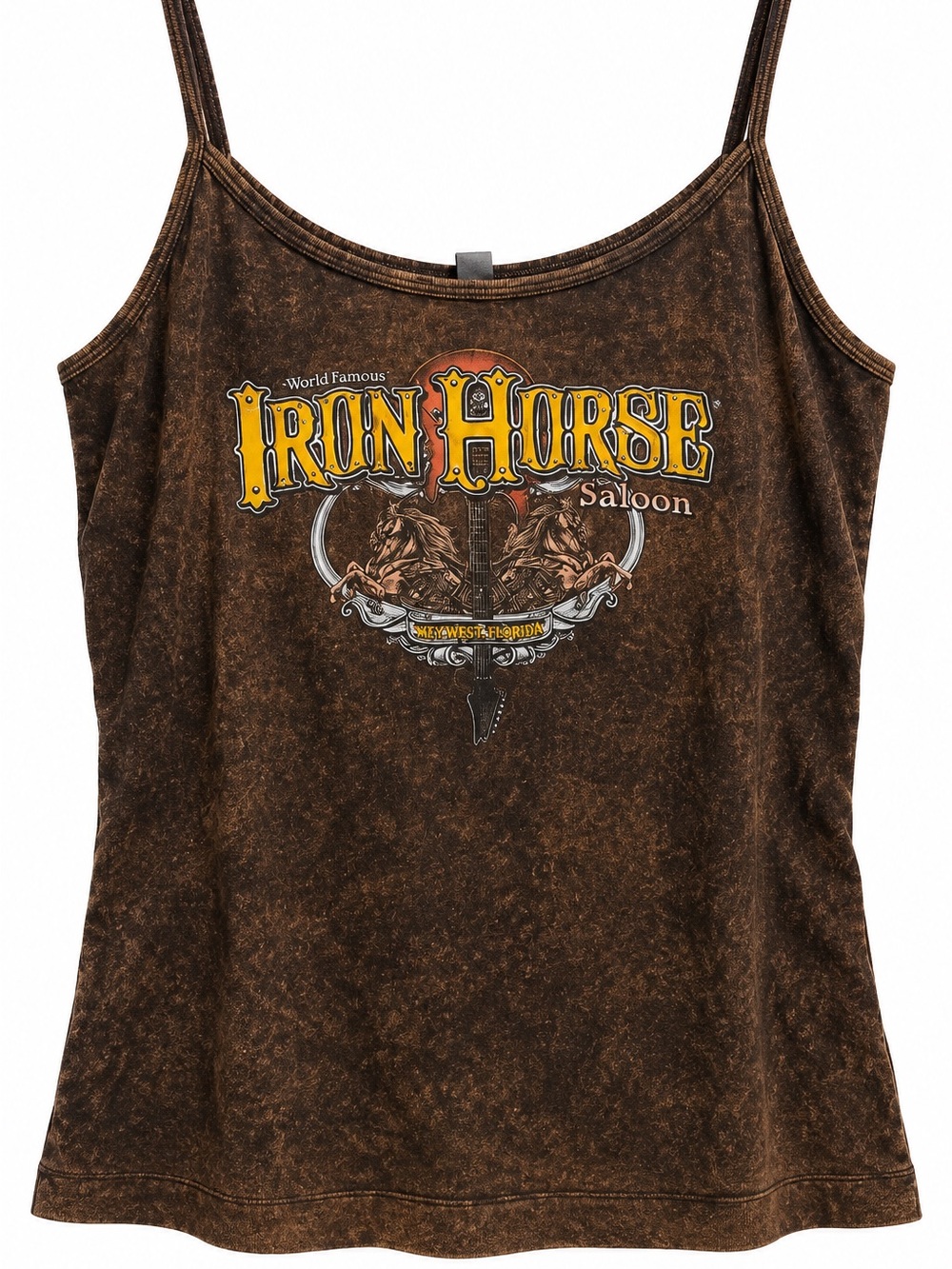 🔥Vintage Harley Davidson Iron Horse Saloon Biketoberfest 2014 Y2K Biker Tank